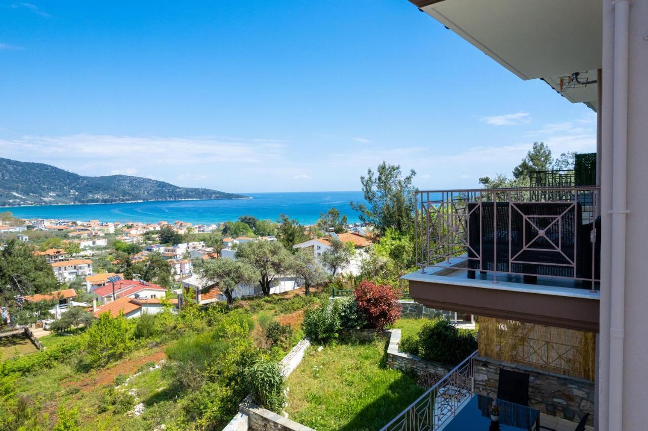 Villa Panorama Skala Potamia  Luaran gambar