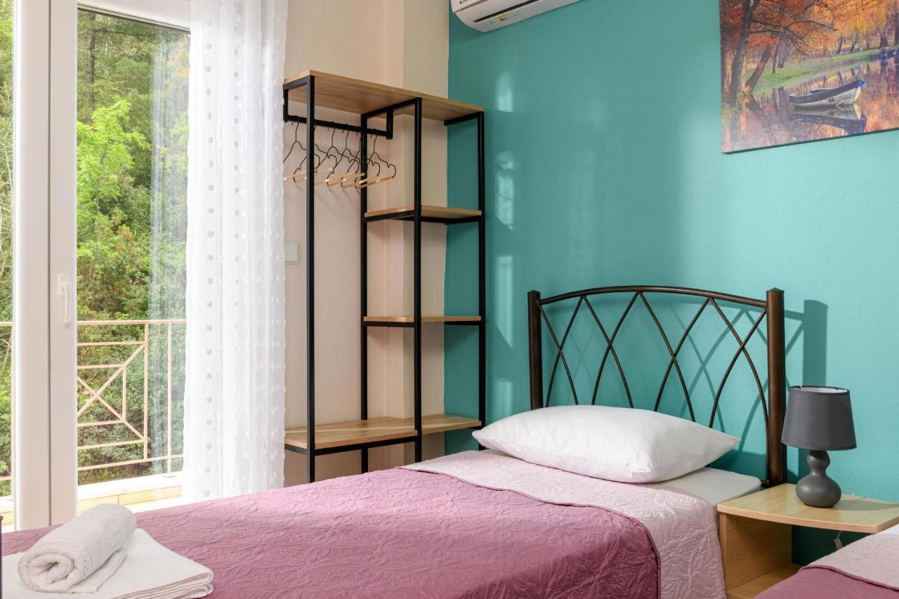 Villa Panorama Skala Potamia  Luaran gambar